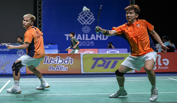 Kejohanan Badminton Asia 2026 jadi fokus utama pemain beregu lelaki negara, Man Wei Chong dan gandingannya Tee Kai Wun./BERNAMA