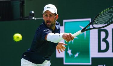 Djokovic menampilkan aksi cemerlang/ Foto Reuters