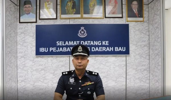 Ketua Polis Daerah Bau, Superintenden Mohd Haide A. Rahman