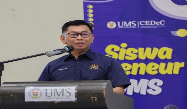 Timbalan Menteri Pembangunan Usahawan dan Koperasi, Datuk Mohamad Alamin/Foto FB UMS