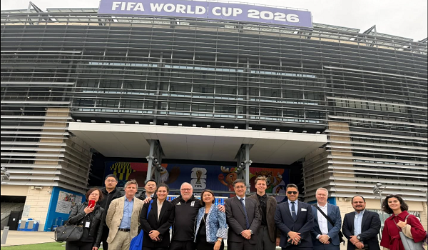 Para diplomat berpeluang meninjau persiapan di MetLife Stadium