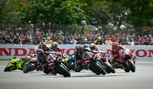 Perlumbaan pecut Grand Prix Perancis, di litar Le Mans - Foto AFP