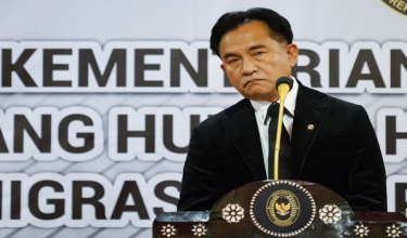 Menteri Penyelaras Hal Ehwal Politik, Undang-Undang dan Keselamatan Yusril Ihza Mahendra/REUTERS
