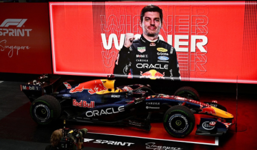 Pelumba Red Bull, Max Verstappen menjuarai perlumbaan pecut Grand Prix (GP) Singapura/ AFP