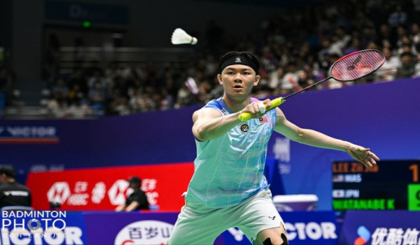 Pemain perseorangan badminton profesional negara, Lee Zii Jia/Foto Facebook BAM