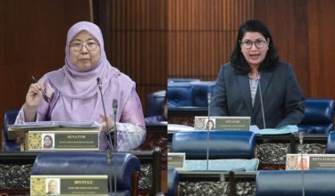 Datuk Fuziah Salleh (kiri) dan Saraswathy Kandasamy (kanan)/BERNAMA
