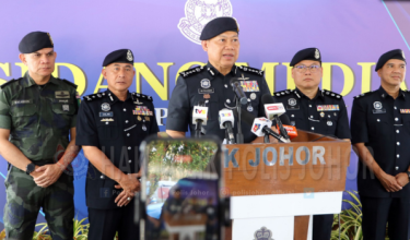 Foto Facebook Polis Johor