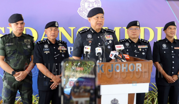 Foto Facebook Polis Johor