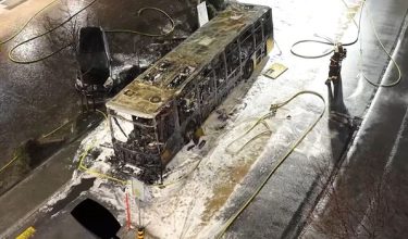 1103 BUS FIRE