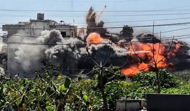 An explosion erupts following an Israeli airstrike on the village of Abbasiyeh in southern Lebanon on March 10, 2026. Lebanon was drawn into the Middle East war last week when Iran-backed militant group Hezbollah attacked Israel in response to the killing of the Iranian supreme leader during US-Israeli strikes on February 28. (Photo by KAWNAT HAJU / AFP) / ATTENTION EDITORS: AFP COVERS THE WAR IN THE MIDDLE EAST THROUGH ITS EXTENSIVE REGIONAL NETWORK, INCLUDING BUREAUS IN TEHRAN, JERUSALEM, AND SEVERAL NEIGHBORING COUNTRIES. SINCE THE START OF THE CONFLICT, JOURNALISTS HAVE BEEN WORKING UNDER INCREASINGLY RESTRICTIVE CONDITIONS. AUTHORITIES IN SEVERAL COUNTRIES HAVE LIMITED REPORTERS' MOVEMENTS, PHOTO AND LIVE VIDEO COVERAGE FROM SENSITIVE LOCATIONS. SOME GOVERNMENTS AND ARMED GROUPS HAVE BANNED IMAGES OF MISSILE OR DRONE STRIKES AND OTHER SECURITY-RELATED SITES. /