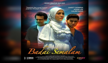 Drama bersiri adaptasi daripada novel terkenal “Badai Semalam” karya Khadijah Hashim kini menghiasi slot utama di saluran Okey dan RTMKlik / Foto RTM