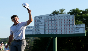 Rory McIlroy cemerlang pada aksi pusingan kedua Masters./foto AFP