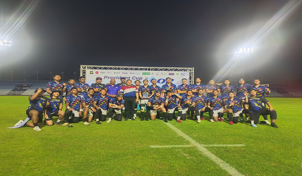Skuad ragbi B-17 negara mengakhiri kempen President Cup 15s 2026 sebagai naib juara dalam aksi yang berlangsung di Stadium Royal Thai Air Force, Thailand.