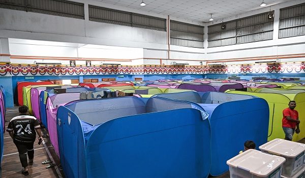 TELUK INTAN, 29 Nov -- Sebahagian mangsa banjir yang ditempatkan di Pusat Penempatan Sementara (PPS) Dewan Balai Polis Hilir Perak ketika tinjauan Bernama hari ini.

Seramai 174 mangsa melibatkan 52 keluarga yang ditempatkan di Dewan Balai Polis Hilir Perak, susulan banjir yang melanda negeri Perak.


--fotoBERNAMA (2025) HAK CIPTA TERPELIHARA