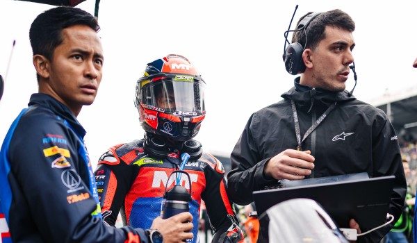 Hakim Danish ketika perlumbaan di Le Mans - Foto FB Hakim Danish