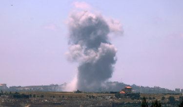 Kawasan di selatan Lubnan yang diserang rejim Zionis Israel/ AFP