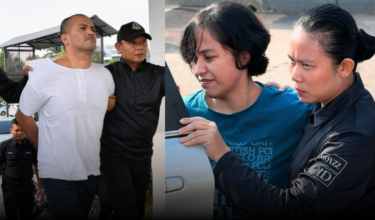 Pasangan suami isteri Sharifah Faraha Syed Husin, 41, dan Abdul Azim Mohd Yasin, 43/Foto BERNAMA