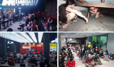 88 warga asing ditahan menerusi serbuan di sebuah premis penginapan yang dijadikan sarang pelacuran/Foto FB JIM Perak