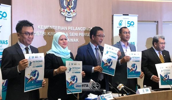 Sidang media Kejohanan Bola sepak belia Petronas/Foto RTM
