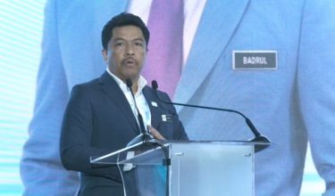 Timbalan Ketua Setiausaha (Sektoral) Kementerian Ekonomi, Datuk Badrul Hisham Mohd berucap dalam Forum Pelan Induk OGSE Kebangsaan 2025 di ibu negara/RTM