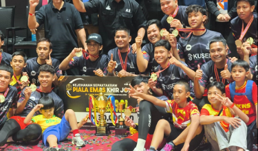 Pasukan sepak takraw Selangor muncul juara Piala Emas Khir Johari edisi ke-58.