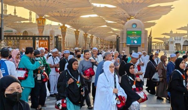Bakal jemaah haji Malaysia berada di Tanah Suci/Foto Tabung Haji