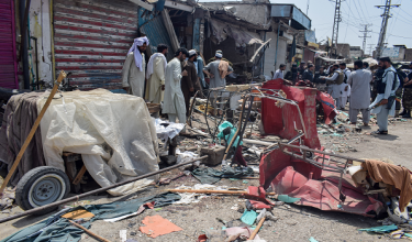 Letupan di bandar Sarai Naurang, daerah Lakki Marwat