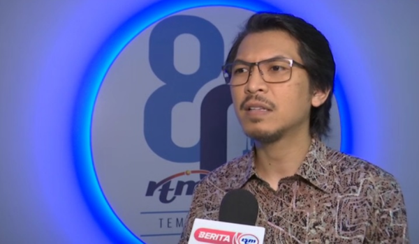 Muhammad Kamil Abdul Munim ditemui selepas program Bicara Naratif di Angkasapuri / Foto RTM
