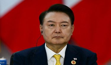 (FILES) South Korea's President Yoon Suk Yeol attends the first day of the G20 Summit in Rio de Janeiro, Brazil, on November 18, 2024. South Korea's ex-president Yoon Suk Yeol was sentenced to 30 years in prison on June 12, 2026 for sending drones into North Korea, a move prosecutors argued was aimed at creating a pretext for his disastrous December 2024 declaration of martial law. (Photo by Pablo PORCIUNCULA / AFP)