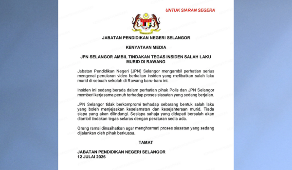 Kenyataan JPN Selangor