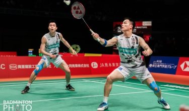 Beregu lelaki negara Aaron Chia-Soh Wooi Yik/Foto Badminton Photo