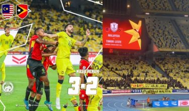 Harimau Malaya catat kemenangan 3-2 pada perlawanan kedua Kumpulan A di Stadium Nasional, Bukit Jalil malam tadi/Foto Harimau Malaya