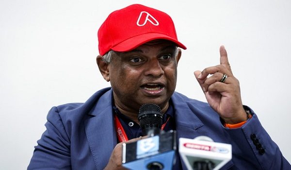 BALI, Sept 18 -- Chief Executive Officer of Capital A Tan Sri Tony Fernandes speaking during press conference after witnessing Asia Digital Engineering (ADE) Partnership and Ground Team Red Sdn Bhd (GTR) signing ceremony during Bali International Airshow 2024 (BIAS) at General Aviation Terminal Ngurah Rai Airport today.

--fotoBERNAMA (2024) COPYRIGHT RESERVED