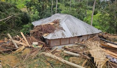 Taufan Maila yang melanda Papua New Guinea ragut 11 nyawa. /Foto REUTERS