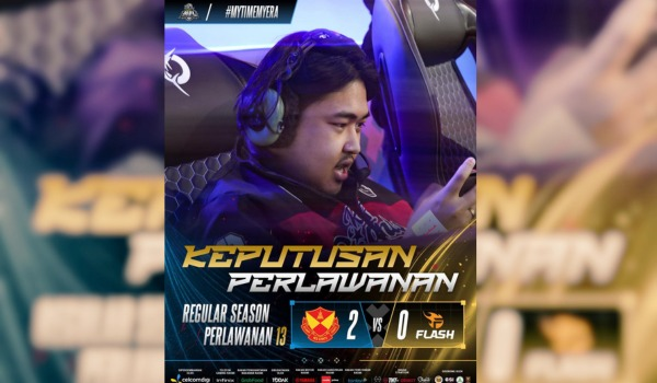 SRG berjaya menewaskan Team Flash dalam aksi Liga Profesional Mobile Legends: Bang Bang Malaysia Musim ke-17./FB MPL Malaysia