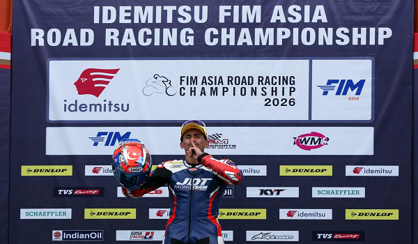Pelumba JDT Racing Team, Hafizh Syahrin Abdullah optimis mampu mengekalkan momentum cemerlang di Buriram, Thailand, Mei ini./FB Asia Road Racing Championship