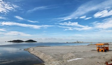 GEORGE TOWN, 6 Jun -- Tapak projek Pulau Silikon yang kini telah mencapai keluasan 64.75 hektar.

--fotoBERNAMA (2025) HAK CIPTA TERPELIHARA