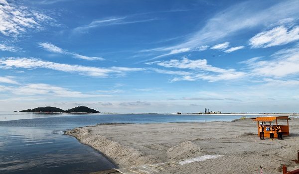 GEORGE TOWN, 6 Jun -- Tapak projek Pulau Silikon yang kini telah mencapai keluasan 64.75 hektar.

--fotoBERNAMA (2025) HAK CIPTA TERPELIHARA