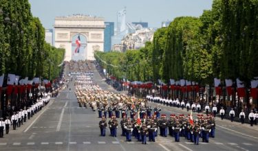 Sambutan Hari Kebangsaan Perancis/Foto Reuters