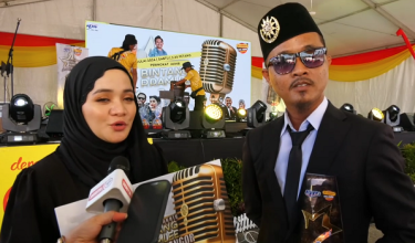 Zainol Roslan dan Nabilah Mohammad johan Bintang P.Ramlee Negeri Selangor