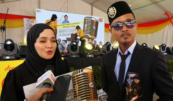 Zainol Roslan dan Nabilah Mohammad johan Bintang P.Ramlee Negeri Selangor