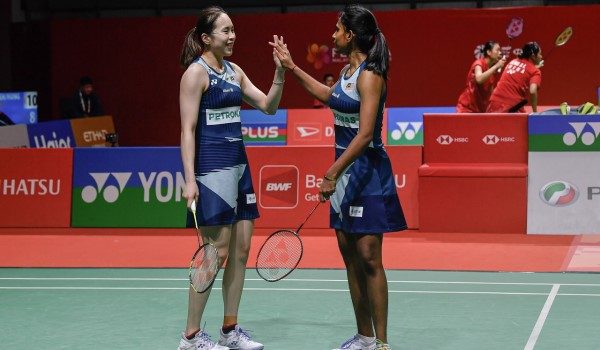 Beregu utama wanita negara, Pearly Tan dan M. Thinaah