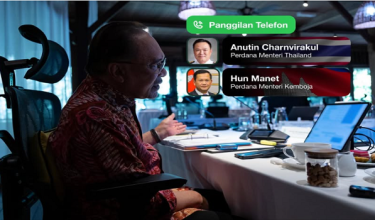 Misi disokong pemantauan satelit yang disediakan Amerika Syarikat / Foto FB Anwar Ibrahim