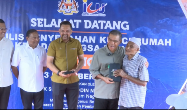 Kediaman diharap memberi keselesaan serta keselamatan kepada penerima / Foto RTM