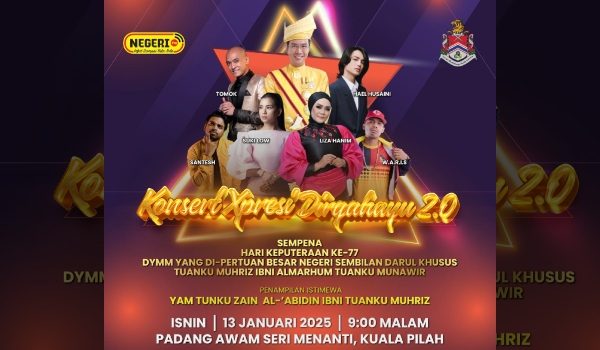 Konsert Xpresi Dirgahayu 2.0 di Padang Awam Seri Menanti, Kuala Pilah