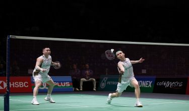Beregu lelaki negara,  Aaron Chia dan Soh Wooi Yik/ BERNAMA