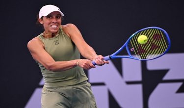 Pemain tenis Amerika Syarikat, Madison Keys/ AFP