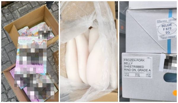 Hasil barang rampasan AKPS Pelabuhan Klang/Foto AKPS Pelabuhan Klang