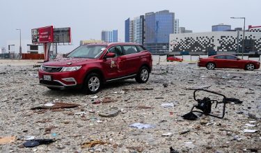A photograph shows the damage in the aftermath of a drone strike in the Seef district of Manama on March 10, 2026. The oil-rich Gulf has borne the brunt of Iran's attacks in response to US-Israeli strikes that sparked the Middle East war, with Tehran targeting US assets but also civilian infrastructure, including energy facilities and airports. (Photo by AFP) / Attention editors: AFP covers the war in the Middle East through its extensive regional network, including bureaus in Tehran, Jerusalem, and several neighboring countries. Since the start of the conflict, journalists have been working under increasingly restrictive conditions. Authorities in several countries have limited reporters' movements, photo and live video coverage from sensitive locations. Some governments and armed groups have banned images of missile or drone strikes and other security-related sites. /