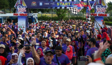 Fun Walk HAWANA 2026 di Taman Tasik Titiwangsa/ BERNAMA